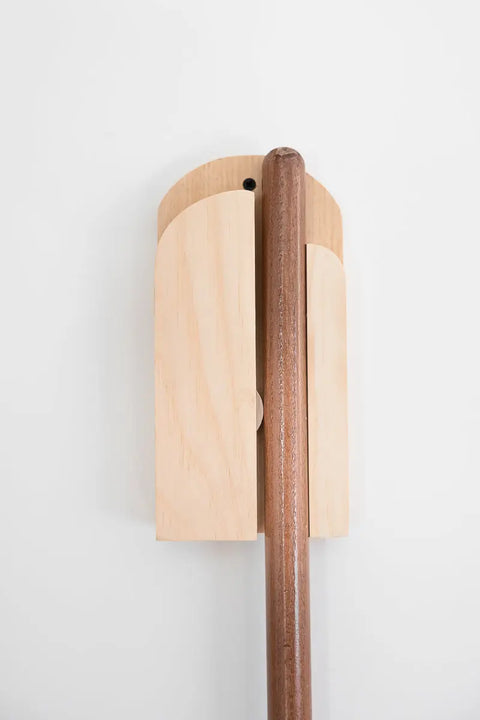 Handcrafted Solid Maple Broom Holder 9x4.25 Inch – Utility Wall Hook for Home Organization | Made in USA Millstream Home  Homegoods