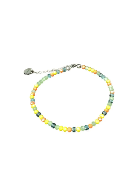 Handcrafted Sparkling Crystal Anklet 9.5 Inch With 2 Inch Extender – Adjustable Summer Jewelry | Made in USA Michelle Marie Boutique  Anklet