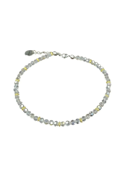 Handcrafted Sparkling Crystal Bracelet 9 Inch Adjustable – Elegant Summer Jewelry | Made in USA Michelle Marie Boutique  Bracelets
