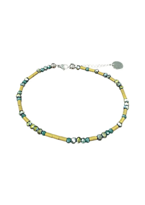 Handcrafted Sparkling Crystal Bracelet 9 Inch Adjustable – Elegant Summer Jewelry | Made in USA Michelle Marie Boutique  Bracelets