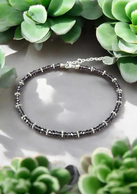 Handcrafted Sparkling Crystal Bracelet 9 Inch Adjustable – Elegant Summer Jewelry | Made in USA Michelle Marie Boutique  Bracelets