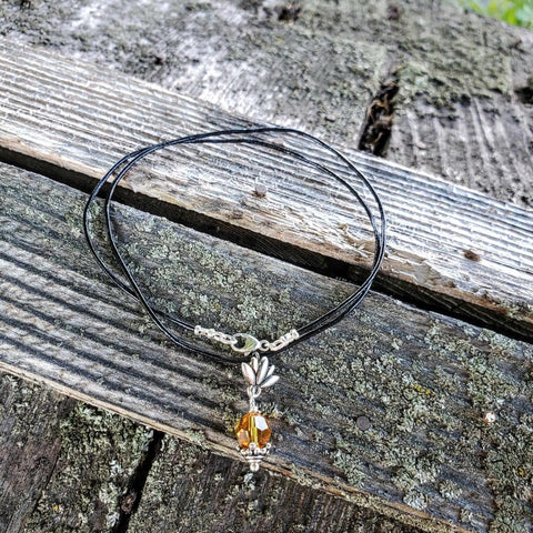 Handcrafted Sterling Silver Pineapple Necklace – 8mm Swarovski Crystal | Made in USA Alexa Martha Designs  Necklaces