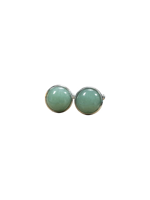 Handcrafted Stone Stainless Steel Cufflinks – Polished Non Tarnish Finish | Made in USA Michelle Marie Boutique  Cuff links