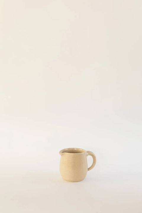 Handcrafted Stoneware Creamer Pot 4 Inch – Lead-Free Serveware | Microwave Oven Dishwasher Safe | Made in USA Millstream Home  Pottery