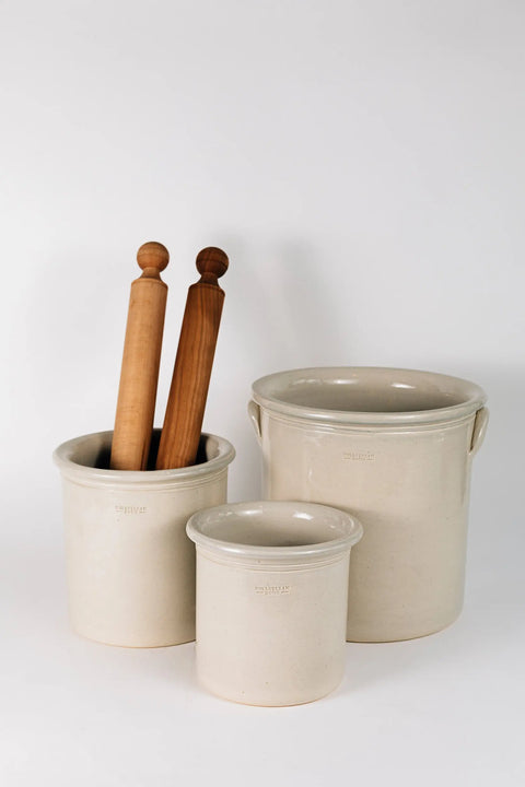 Handcrafted Stoneware Food Storage Crocks 1/2 to 3 Gallon – Lead Free Glaze | Made in USA Millstream Home  Pottery