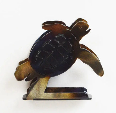 Handcrafted Swimming Sea Turtle Napkin Holder – Coastal Metal Art | Made in USA Knights Home Decor  item