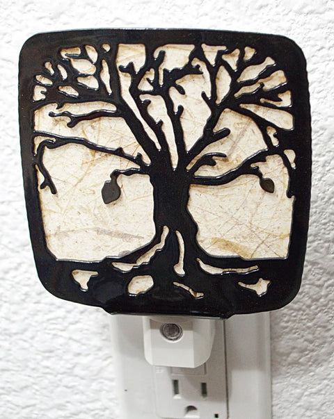 Handcrafted Tree of Life Decorative Night Light – Soft Warm Glow | Made in USA Lighting Accent Knights Home Decor  item