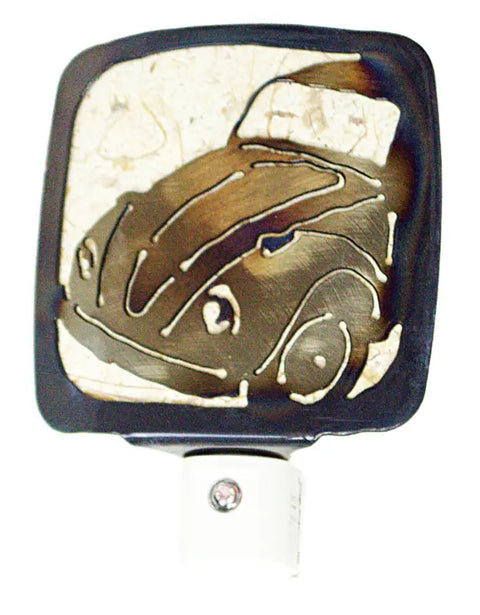 Handcrafted VW Beetle Night Light – Vintage Car Decor – Soft Glow Ambient Light | Made in USA Knights Home Decor  item