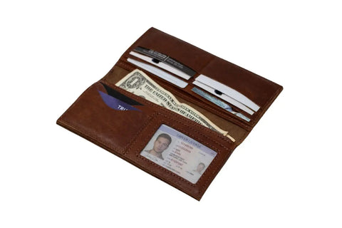 Handcrafted Western Leather Wallet – Spacious Design – Durable American-Made Accessory | Made in USA Urban Southern  Wallets