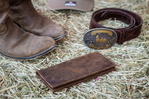 Handcrafted Western Leather Wallet – Spacious Design – Durable American-Made Accessory | Made in USA Urban Southern  Wallets