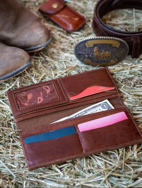 Handcrafted Western Leather Wallet – Spacious Design – Durable American-Made Accessory | Made in USA Urban Southern  Wallets