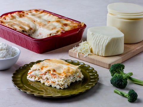Handcrafted Wisconsin Mozzarella Cheese – 1 lb Water-Packed Fresh Block | Made in USA Artisan Dairy Product Keystone Cheese  Cheese