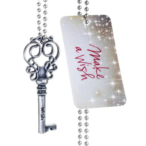 Handcrafted Wish Key Charm Necklace – Recycled Lead-Free Pewter Accessory | Made in USA Whitney Howard Designs  Keys