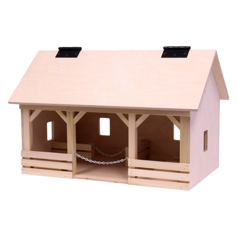 Handcrafted Wooden A-Frame Barn Toy 20 Inch With Hay Loft – Amish Made Farm Playset | Made in USA Amish Toy Box  Wooden Toys,Everything Farming