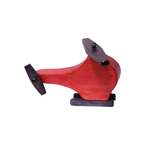 Handcrafted Wooden Helicopter Toy – Spinning Rotors | Child-Safe Finish | Made in USA Amish Toy Box  Toy
