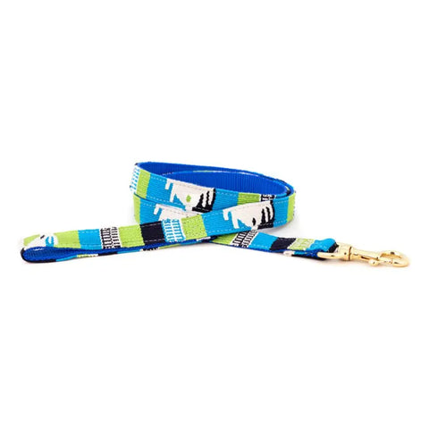 Handcrafted Woven Dog Leash – Durable Nylon Backing – Vibrant Design | Made in USA Auburn Leathercrafters  item