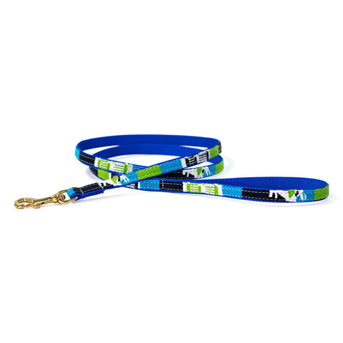 Handcrafted Woven Dog Leash – Durable Nylon Backing – Vibrant Design | Made in USA Auburn Leathercrafters  item