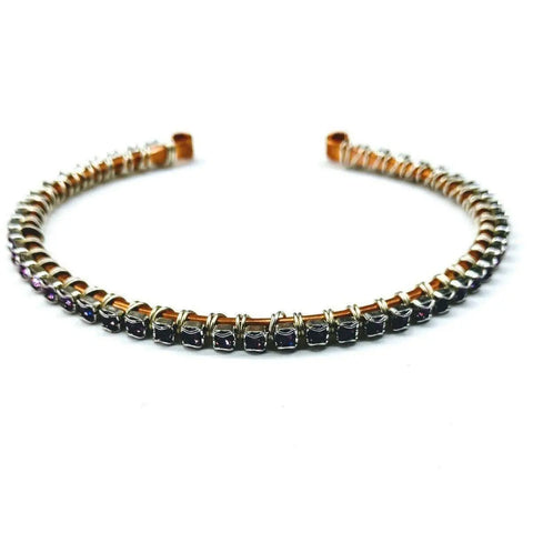 Handmade 7-Year Anniversary Copper Crystal Choker 4-Piece Set Alexa Martha Designs  Jewelry Set