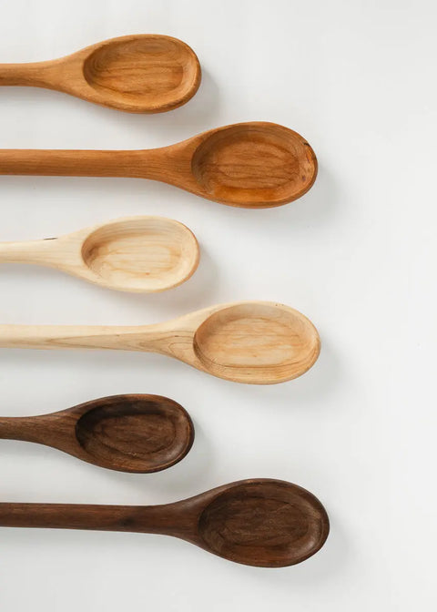Handmade Amish Wooden Spoon 13-22 Inch Slotted Utensil – Walnut Cherry Maple | Made in USA Millstream Home  Kitchen + Dining