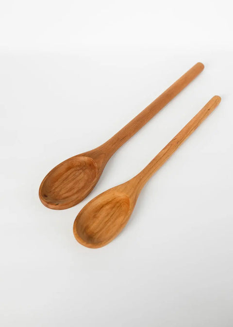 Handmade Amish Wooden Spoon 13-22 Inch Slotted Utensil – Walnut Cherry Maple | Made in USA Millstream Home  Kitchen + Dining
