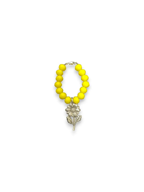 Handmade Beaded Stretch Ring with Star Charm – Adjustable Gemstone Jewelry | Made in USA by Michelle Marie Boutique Michelle Marie Boutique  Ring