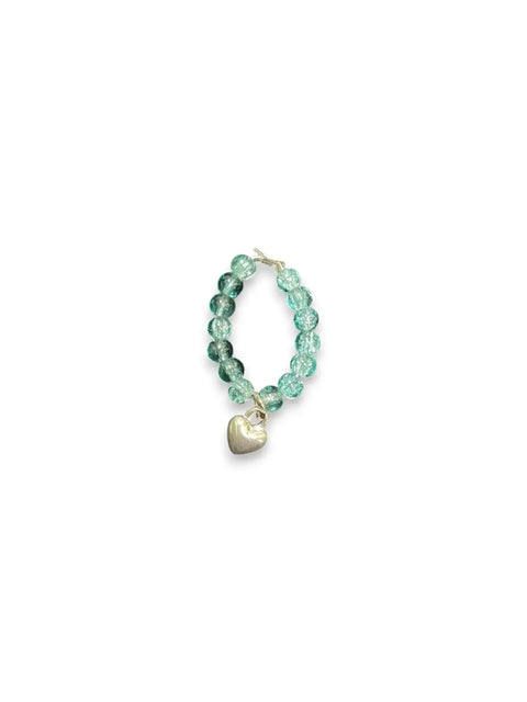 Handmade Beaded Stretch Ring with Star Charm – Adjustable Gemstone Jewelry | Made in USA by Michelle Marie Boutique Michelle Marie Boutique  Ring
