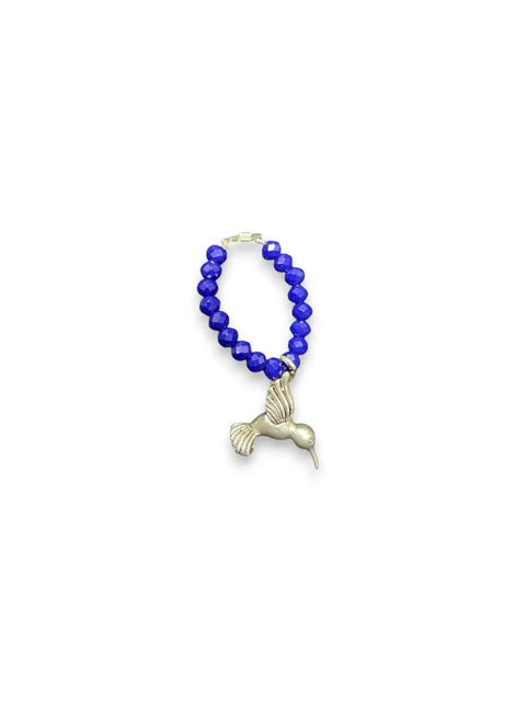Handmade Beaded Stretch Ring with Star Charm – Adjustable Gemstone Jewelry | Made in USA by Michelle Marie Boutique Michelle Marie Boutique  Ring