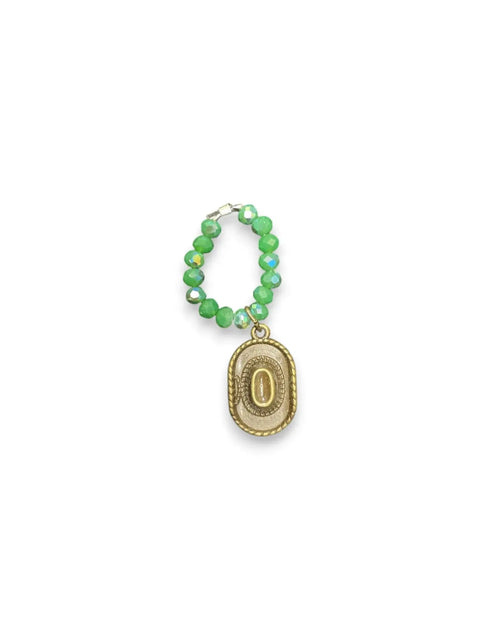 Handmade Beaded Stretch Ring with Star Charm – Adjustable Gemstone Jewelry | Made in USA by Michelle Marie Boutique Michelle Marie Boutique  Ring