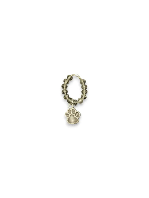 Handmade Beaded Stretch Ring with Star Charm – Adjustable Gemstone Jewelry | Made in USA by Michelle Marie Boutique Michelle Marie Boutique  Ring