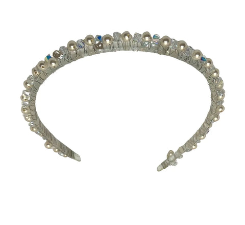Handmade Bridal Headband With Genuine Swarovski Crystals – Gift Boxed Sparkling Wedding Hair Accessory | Made in USA Michelle Marie Boutique  Tiara