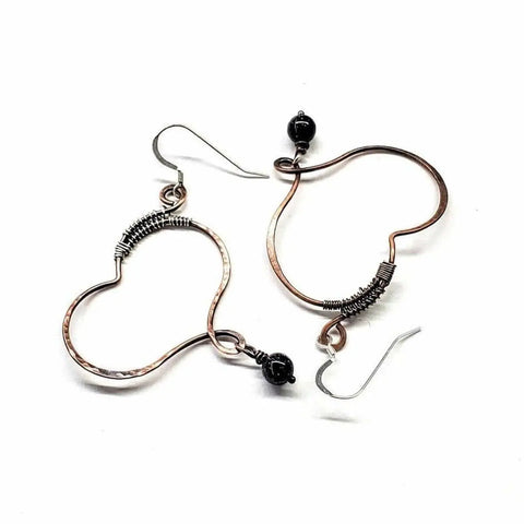 Handmade Copper Butterfly Wing Earrings – Child Abuse Survivor Jewelry | Made in USA Alexa Martha Designs  Earrings