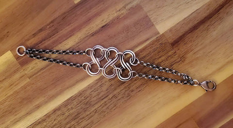 Handmade Copper Eternity Chain Bracelet – Alexa Martha | Made in USA Alexa Martha Designs  Bracelet