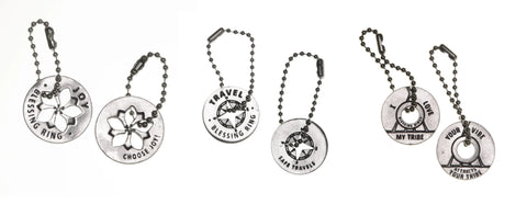 Handmade Loose Key Chain – Durable Metal Key Ring for Stackable Blessing Rings | Made in USA Whitney Howard Designs 