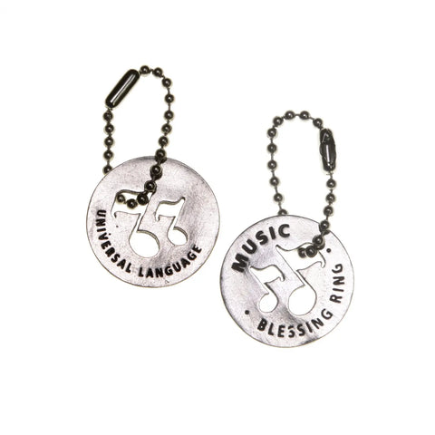 Handmade Loose Key Chain – Durable Metal Key Ring for Stackable Blessing Rings | Made in USA Whitney Howard Designs 