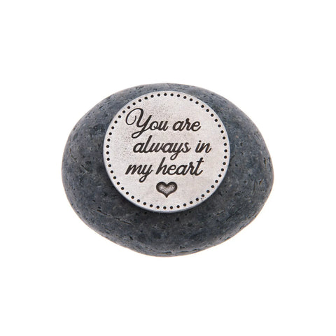 Handmade Sentimental River Stone 3-4 Inch Keepsake – Heartfelt Gift for Mom | Whitney Howard Designs Made in USA Whitney Howard Designs  Rock Garden