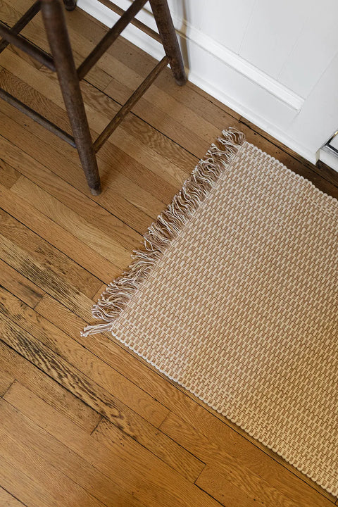 Handwoven Amish Cotton Rug 2x6 Feet – Soft Durable Textured Area Rug | Made in USA Millstream Home  Homegoods