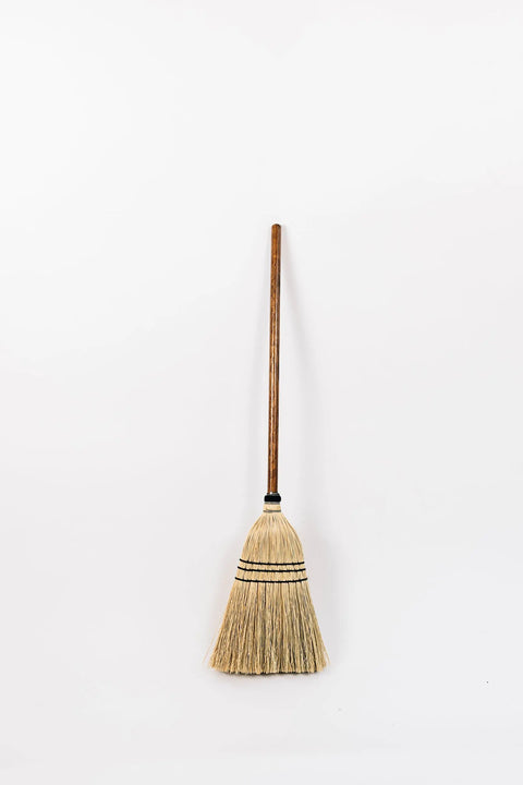 Handwoven Child’s Broom 32 x 12 Inch – Natural Broom Corn with Solid Oak Handle | Made in USA Millstream Home  Homegoods