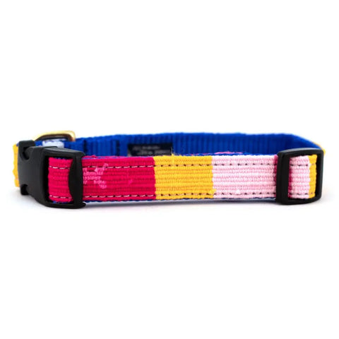 Handwoven Side-Release Dog Collar – Durable Nylon with Solid Brass Hardware | Auburn Leathercrafters Made in USA Auburn Leathercrafters  item