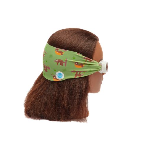 Hang Loose Swim Goggles With Tangle-Free Strap – Clear Lenses – One Size Fits Kids to Adults | Assembled in USA Splash Place  Swim Goggles