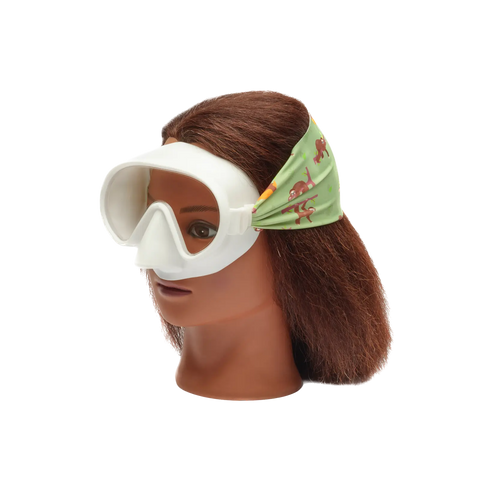 Hang Loose Youth Swim Mask with Sleepy Sloth Print – Anti-Fog Clear Lenses – Hypoallergenic Comfortable Fit | Assembled in USA Splash Place  Youth Swim Mask