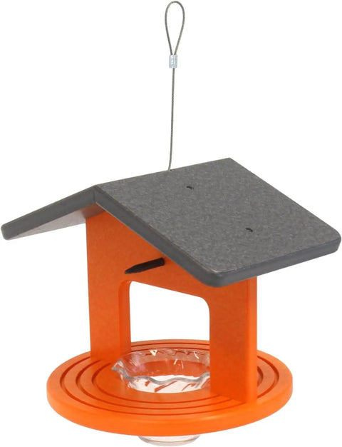 Hanging Round Oriole Jelly and Orange Bird Feeder – Eco-Friendly Poly Lumber | Made in USA Amish Toy Box  Lawn & Patio