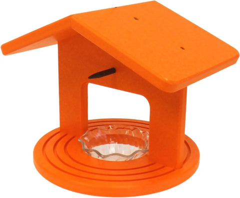 Hanging Round Oriole Jelly and Orange Bird Feeder – Eco-Friendly Poly Lumber | Made in USA Amish Toy Box  Lawn & Patio
