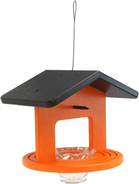 Hanging Round Oriole Jelly and Orange Bird Feeder – Eco-Friendly Poly Lumber | Made in USA Amish Toy Box  Lawn & Patio