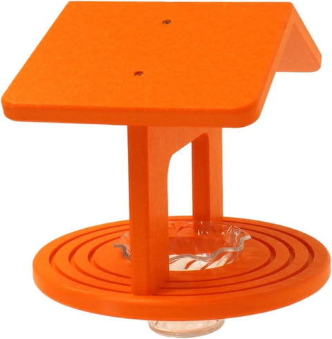 Hanging Round Oriole Jelly and Orange Bird Feeder – Eco-Friendly Poly Lumber | Made in USA Amish Toy Box  Lawn & Patio