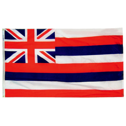 Hawaii State Flag - 100% Made in USA Freedom Flag and Pole 