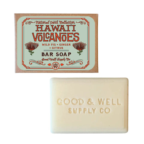 Hawaii Volcanoes National Park Bar Soap Good & Well Supply Co.  Bar Soap