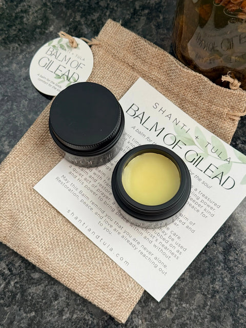 Healing Balm for Body and Spirit 1 oz – Balm of Gilead with Frankincense Myrrh | Handcrafted in USA Shanti + Tula  Bath & Body