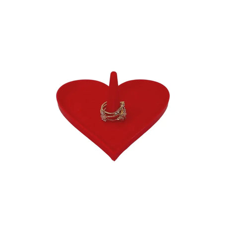 Heart Ring Dish Organizer 4 Inch – Valuables Tray | Made in USA Chatelet Manufacturing 