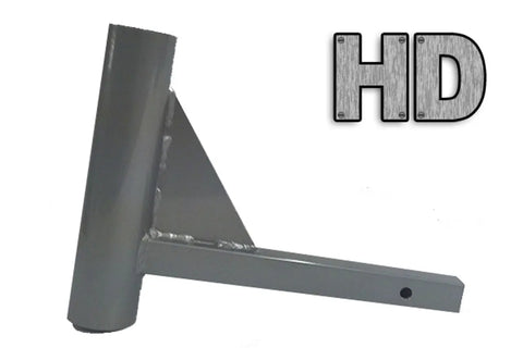Heavy-Duty 3 Inch Base Telescoping Flagpole Hitch Mount – Sturdy Flag Display Bracket | Made in USA Freedom Flag and Pole 