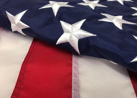 Heavy-Duty American Flag 3x5 Ft – Durable Nylon Outdoor Flag | Made in USA by Annin Flagmakers Freedom Flag and Pole 